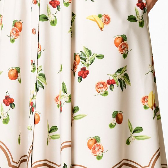 vintage Cherry Dress ~Sleeveless ~2x~Fit & Flare~Wayward Fancies - Picture 2 of 9